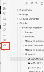 L'icône de Templater